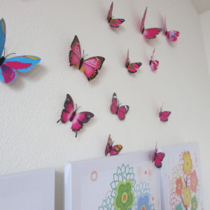 3D motýlci